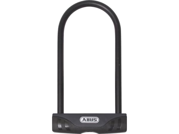 ABUS 37492, U-lukko, Musta, Ruostumaton teräs, Avain, 109 mm, 230 mm