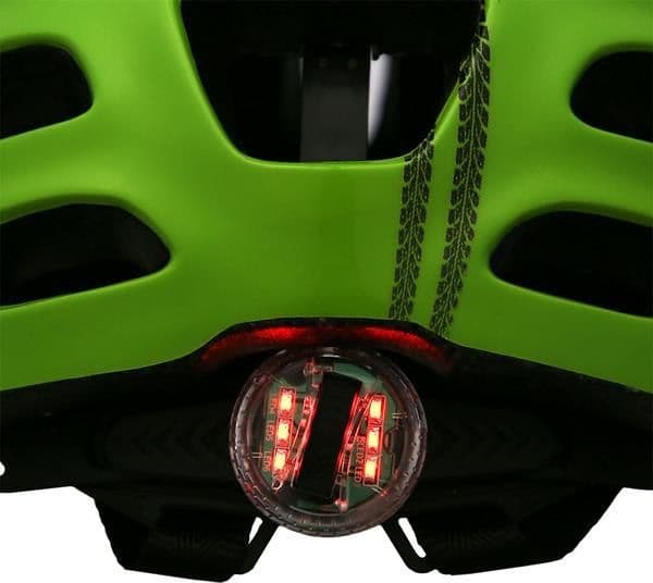 Nils Extreme Hjelm MTW01 Led grønn størrelse S