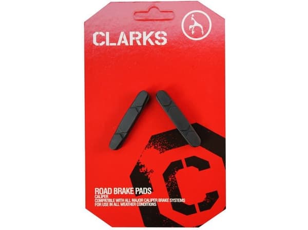 Clarks CLARK'S CP230 ROAD bremseinnsatser (Campagnolo 2000, tørre forhold) 50mm sortering
