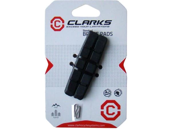 Clarks CLARK'S CP501 MTB bremseklosser (V-Brake, Dry) 70 mm svart