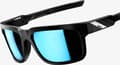Pikkukuva 2 / 3: 100% Okulary Type-S Matte Black HiPER Blue Multilayer Mirror Lens