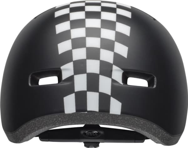 Bell Barnehjelm Lil Ripper terninger matt svart hvit størrelse S (48–55 cm) (BEL-71043)