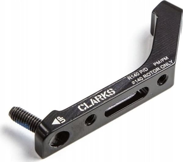 Clarks CLARK'S 140 mm stolpemonterte frontbremseadapter for landeveissykler