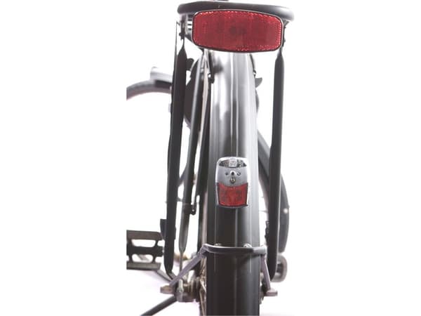 SPANNINGA Lampka tylna PIXEO XB + beskytter czarna (SNG-135558)