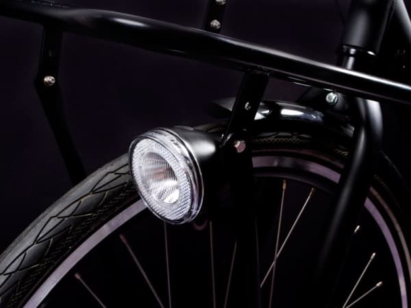 SPANNINGA SWINGO XDO frontlys for dynamo svart (SNG-H070308)