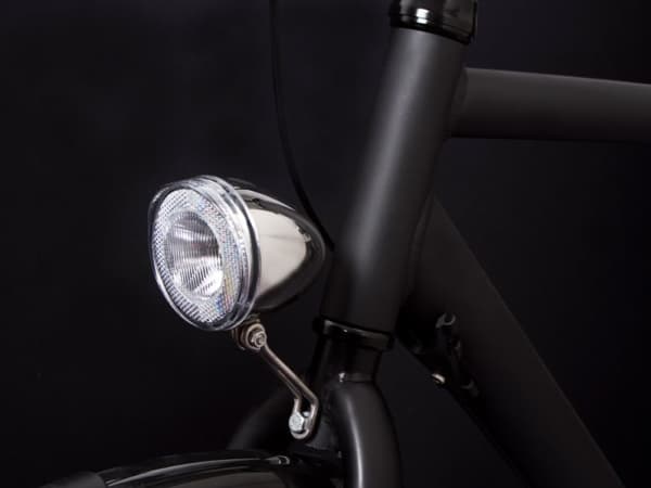 SPANNINGA SWINGO XDO frontlys for dynamo svart (SNG-H070308)