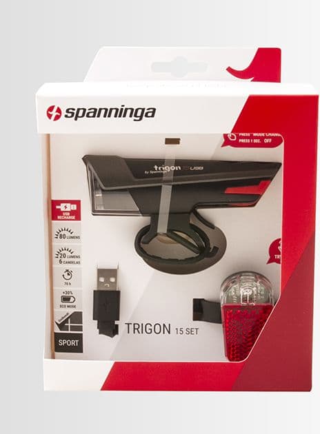 SPANNINGA lampki Trigion 15 + Pyro 20