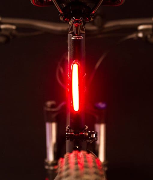 SPANNINGA Arco XB baklykt 30 lumen USB svart (NY)