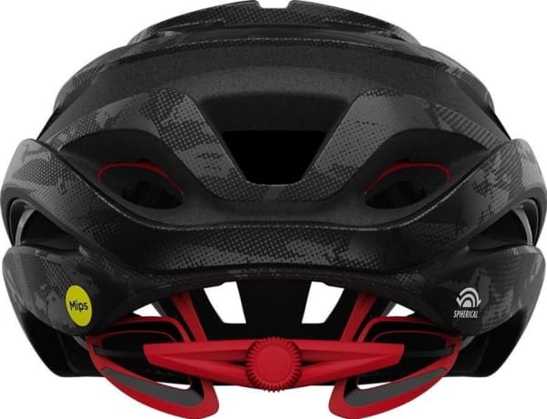 Giro GIRO HELIOS SFERISKE MIPS veihjelm matt svart rød størrelse. L (59–63 cm) (NY)