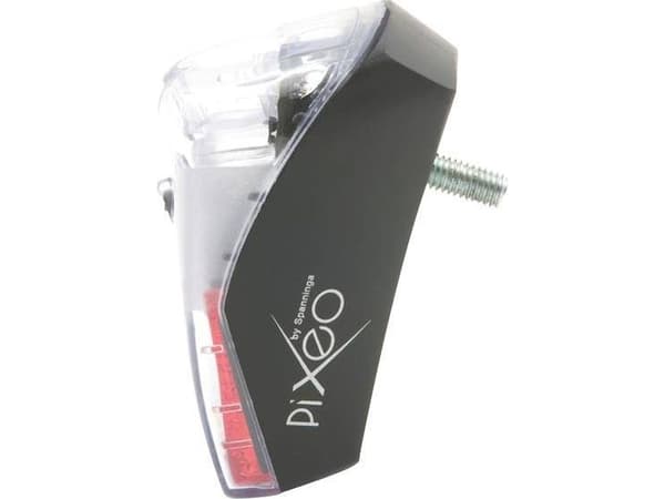 SPANNINGA Rear light on the fender SPANNINGA PIXEO XB + protector chrome (NEW)