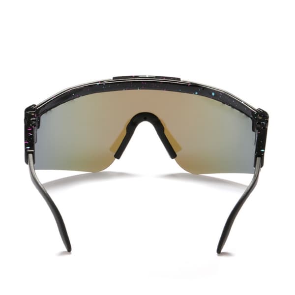 Viper Unisex polariserede sports solbriller flerfarvede Röd/Gul