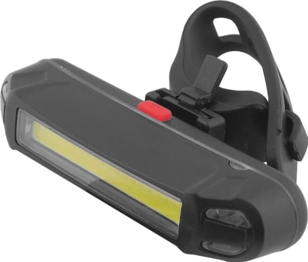 LTC LED COB sykkellys hvit/rød 5 lysmoduser (LXLL87)