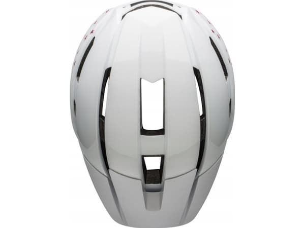 BELL Hjelm junior BELL SIDETRACK II INTEGRERT MIPS hvite stjerner roz. Universal (50–57 cm) (NY)