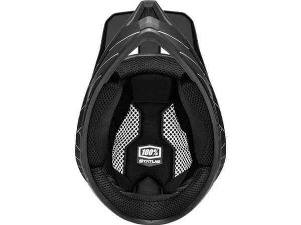 100% Full face helmet 100% STATUS DH/BMX Helmet Carby Silver size. L (59-60 cm) (NEW)