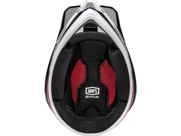 100% Full face helmet 100% STATUS DH/BMX Helmet Carby Silver size. L (59-60 cm) (NEW)