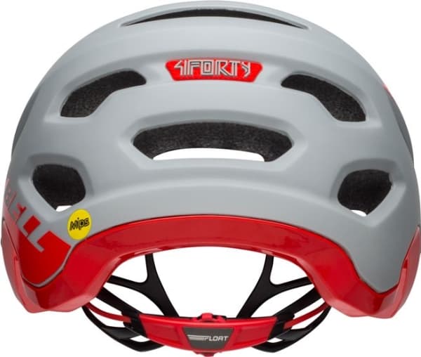 Bell Kask mtb 4Forty Cliffhanger Matte Gloss Gray Crimson r. M (55-59cm) (BEL-7101645)