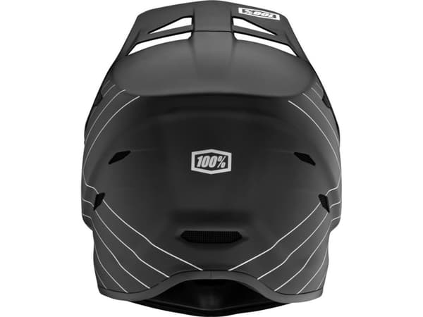 100% Full face helmet 100% STATUS DH/BMX Helmet Carby Silver size. XL (61-62 cm) (NEW)