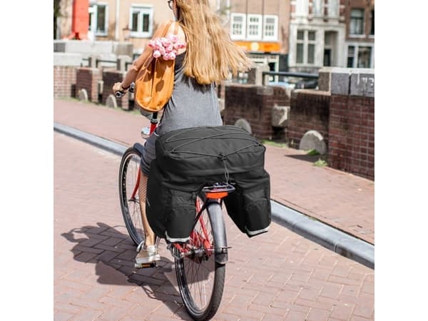 Wozinsky Romslig sykkelveske 60 L til bagasjeholderen svart Wozinsky WBB13BK Universal