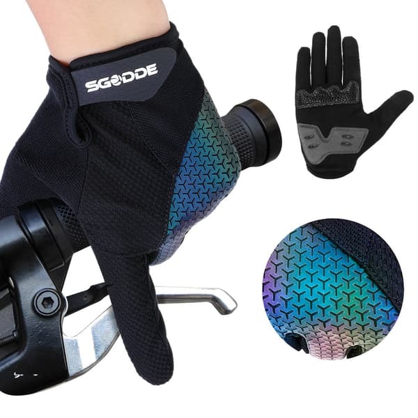 XL Anti-Slip Gel Pad Cykelhandskar Gel Pad Kort halvfinger Cykelhandskar Andas utomhussporter Män MTB-cyklar Handskar med pekskärm
