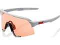 Pikkukuva 4 / 5: 100% 100% S3 Soft Tact Stone Gray - HiPER Coral -lasit (LT 52% Coral Lens + LT 93% Clear Lens) (UUSI 2021)