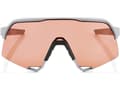 Pikkukuva 5 / 5: 100% 100% S3 Soft Tact Stone Gray - HiPER Coral -lasit (LT 52% Coral Lens + LT 93% Clear Lens) (UUSI 2021)