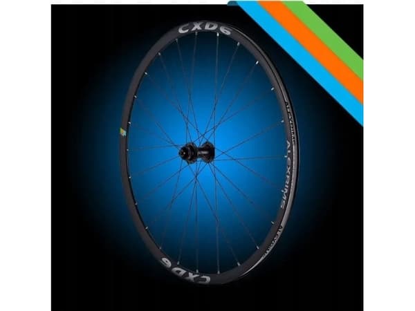 Alexrims Road-cross Pyörät ALEXRIMS CXD6 ROAD DISC, 700C, 24mm kartio, Tubeless Ready, Levyjarru IS, Jäykkä akseli, Konelaakerit, Paino 1881g (UUSI)