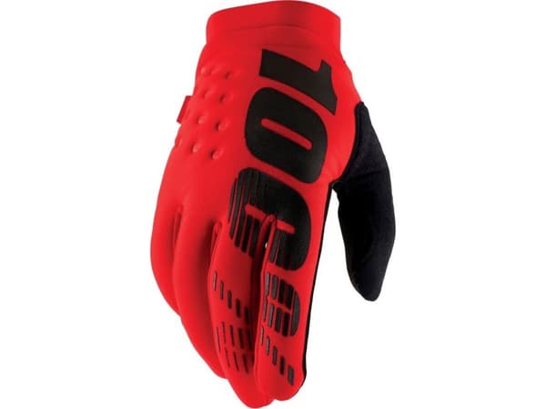 100% BRISKER Handske röd storlek L (handflatans längd 193-200 mm) (NEW)
