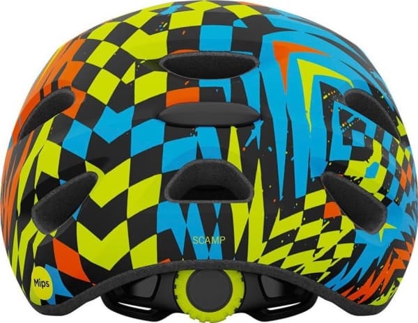 Giro Children's helmet GIRO SCAMP matte black check fade size. XS (45-49 cm) (NEW)