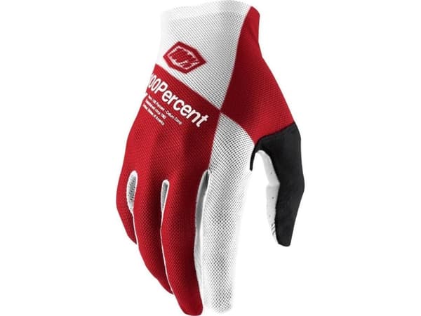 100% Hansker 100% CELIUM Hanske sort hvit fluogul str. S (håndlengde 181-187 mm) (DWZ)