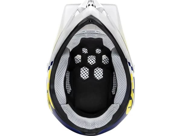 100% Full face helmet 100% AIRCRAFT COMPOSITE Helmet Knox White size L (59-60 cm) (NEW)
