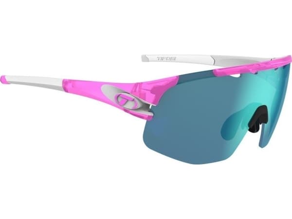 TIFOSI Glasses TIFOSI SLEDGE LITE CLARION crystal pink (3-lenses Clarion Blue, AC Red, Clear) (NEW)