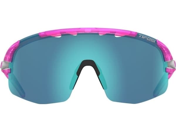 TIFOSI Glasses TIFOSI SLEDGE LITE CLARION crystal pink (3-lenses Clarion Blue, AC Red, Clear) (NEW)