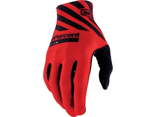 100% CELIUM Käsineet 100% CELIUM Käsineet Racer Red - M (kämmenen pituus 187-193 mm) (UUSI 2022)