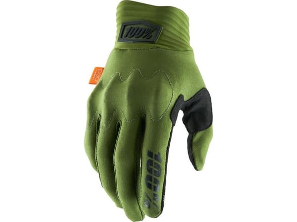100 % 100 % COGNITO hansker Army Green - S (håndlengde 181-187 mm) (NY 2022)