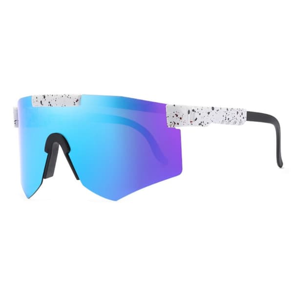 Viper Unisex Polarized Sports Solbriller Galaxy White (C10)