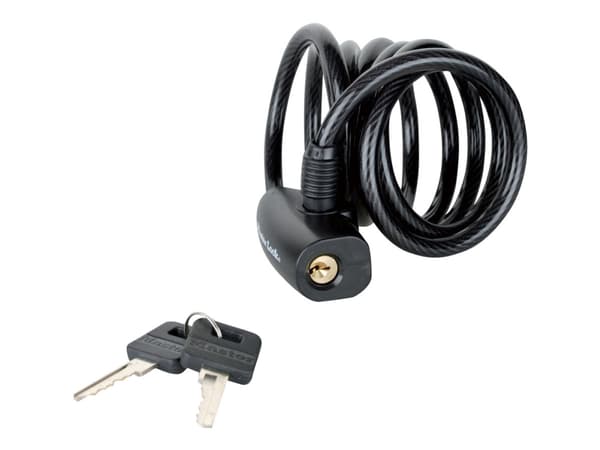 Master Lock Quantum Street No. 8126 - Kabellås - nøkkel - svart