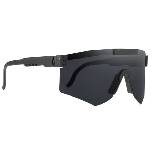 Viper Unisex Polarized Sports Solbriller Mat Sort 3-Pack