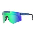 Miniatyrbillede 4 af 7: Viper Unisex Polarized Sports Solbriller Grøn / Blå