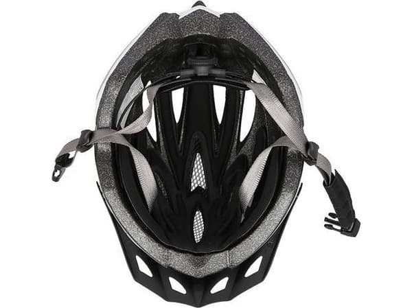 NILS Extreme MTW202 SVART-HVIT STØRRELSE M (53-58CM) NILS EXTREME HJELM