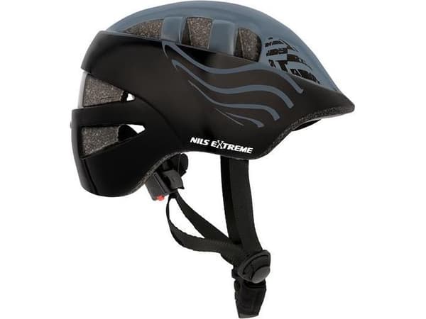Nils Extreme MTW08 SVART STØRRELSE. XS (48-55CM) NILS EXTREME BARNEHJELM