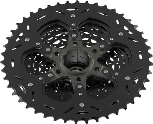11-13-15-18-21-24-28-32-36-40 (Al) - 46 (Al), Shimano compatible 11-13-15-18-21-24-28-32-36-40 (Al) 11-speed steel cassette, MICROSHIFT XCD cassette,