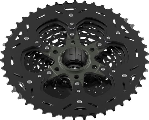 11-13-15-18-21-24-28-32-36-40 (Al) - 46 (Al), Shimano compatible 11-13-15-18-21-24-28-32-36-40 (Al) 11-speed steel cassette, MICROSHIFT XCD cassette,