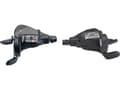 Pikkukuva 2 / 2: Microshift kahvat MICROSHIFT MEZZO, pari, 8.r. (3x8), Shimano yhteensopiva, peukalohana, optinen vaihteen osoitin (UUSI)