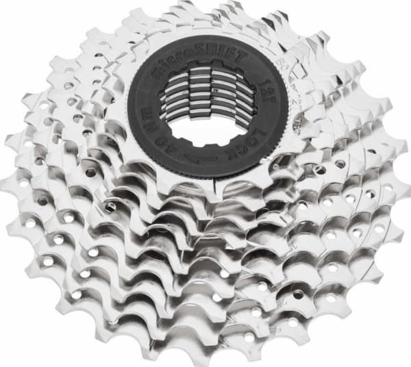 MICROSHIFT R9 kassett, 9.r., Stål, Shimano-kompatibel, 11-12-13-15-17-19-21-24-28, Nickel (NY)