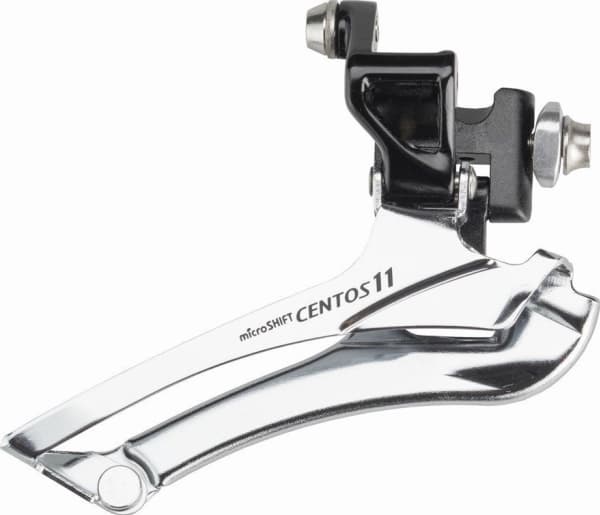 Microshift MICROSHIFT CENTOS forskifter, 11-trinns (2x11), Shimano-kompatibel, Krokfeste, Øvre tenner 50-56T, Kapasitet 16T (NY)