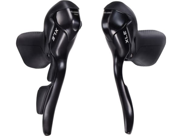 Microshift MICROSHIFT XLE girskiftere, par, 10-trinns, Shimano-kompatibel, dobbel kontroll, kun venstre spak med bremsespak, sortering (NY)
