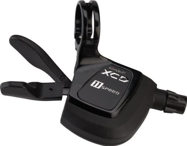 Microshift MICROSHIFT XCD shifter, Høyre, 11-trinns, Shimano-kompatibel, Xpress+ Trigger, Uten Gear Indicator (NY)