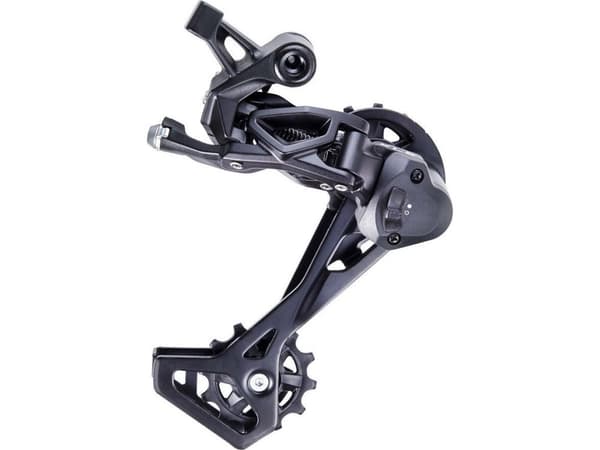 Microshift bakväxel MICROSHIFT XLE, 11.r.p. (2x11), Shimano-kompatibel, lång vagn, max. läge 40-46T, kapacitet 47T, koppling (NY)