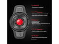 Miniatyrbild 3 av 5: Kask szosowy Bluetooth 55-61cm LED/SOS/Intercom czerwony