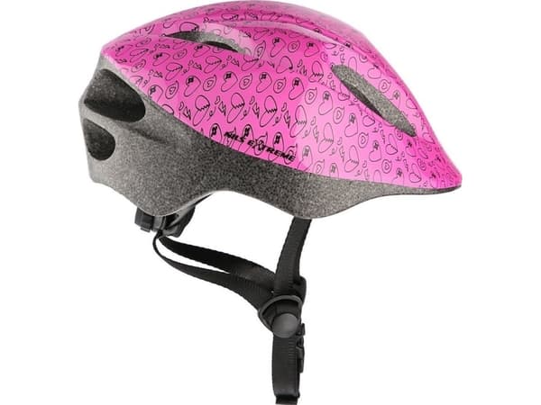 Nils Extreme Sykkelhjelm for rulleskøyter/skateboard MTW05, rosa, størrelse XS